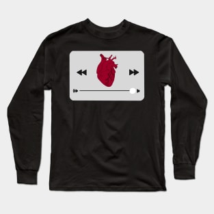 Anatomy heart music Long Sleeve T-Shirt